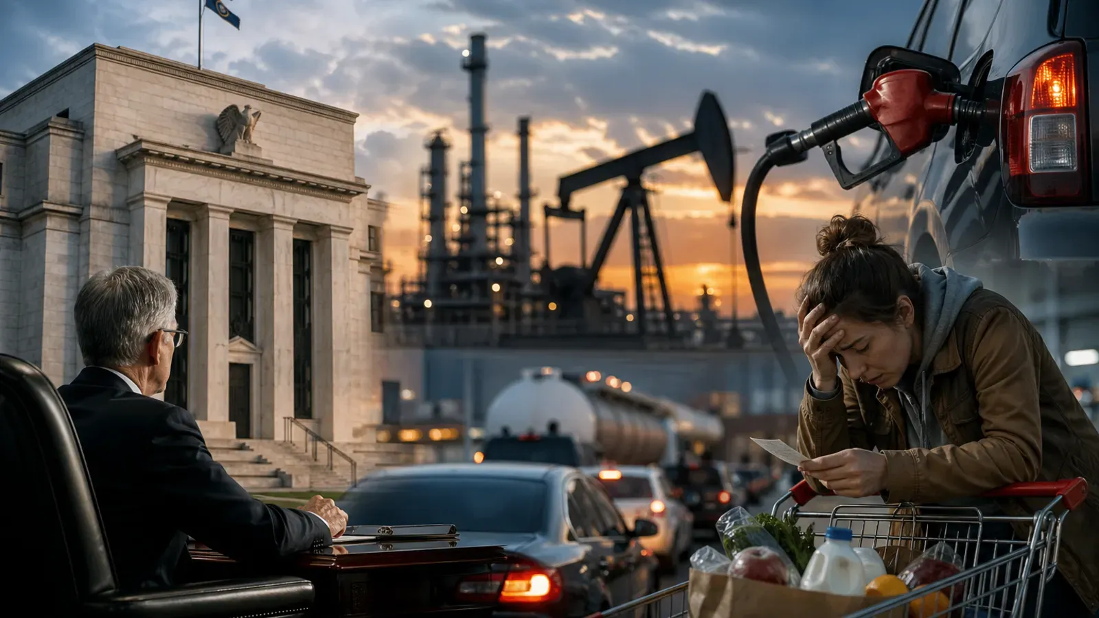 La Fed maintient ses taux inchangés face à la hausse persistante du pétrole